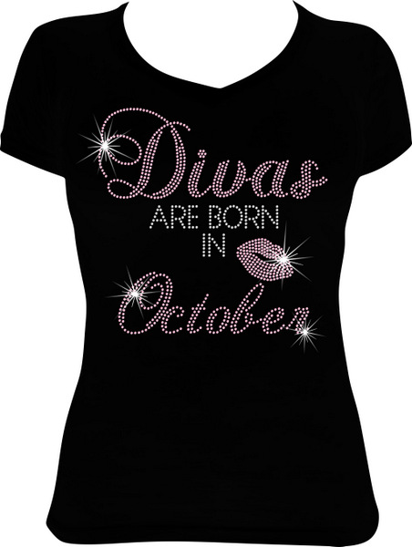 Divas are Born in October Living