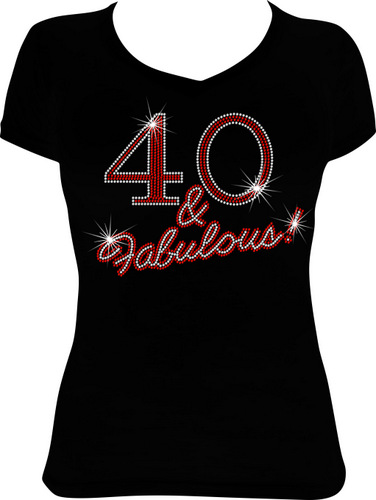 40 and Fabulous Cursive