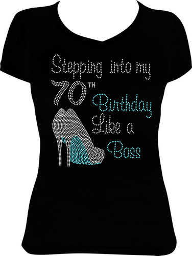 Stepping into my 70th Birthday Like a Boss Shoes