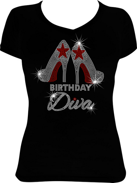 Birthday Diva Shoes with Star