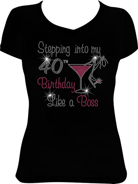 Stepping into my 40th Birthday Like a Boss Martini