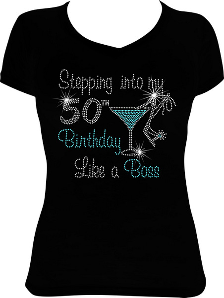 Stepping into my 50th Birthday Like a Boss Martini