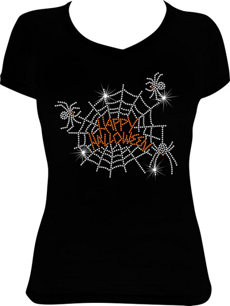 Happy Halloween Spider Web