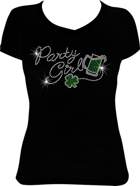 St. Patrick's Day Party Girl