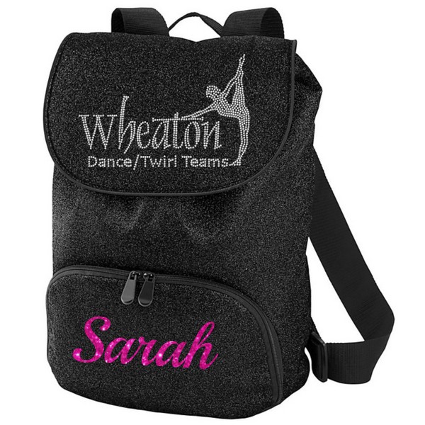 Wheaton Bling Crystal Glitter Backpack