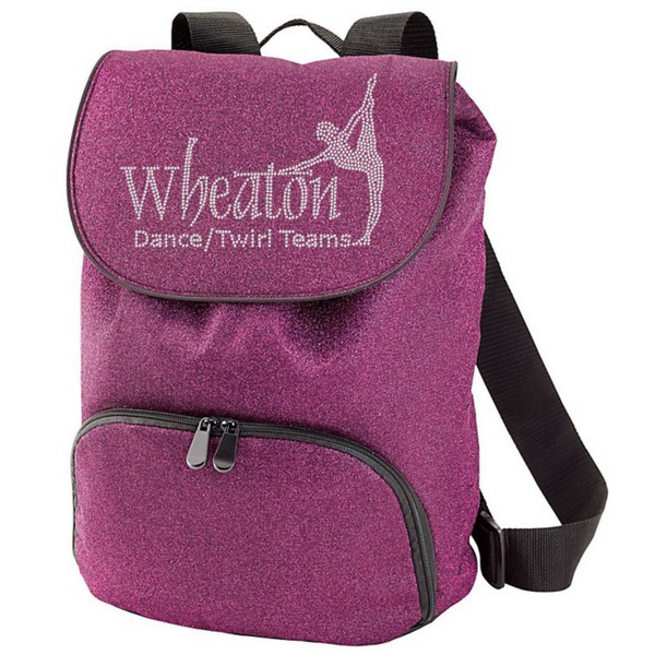 Wheaton Bling Crystal Glitter Backpack