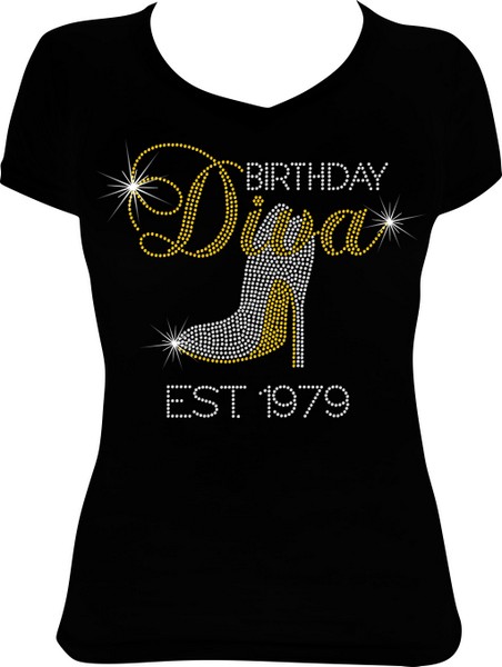 Birthday Diva Shoe Est (any year)